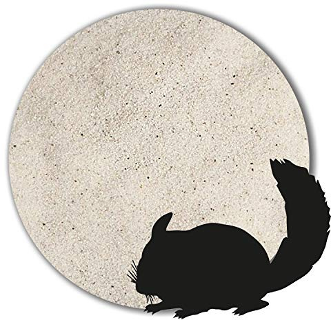 Anbobo 10 kg Chinchillasand Badesand Hamster hocherhitzt keimfrei samtweich weiß