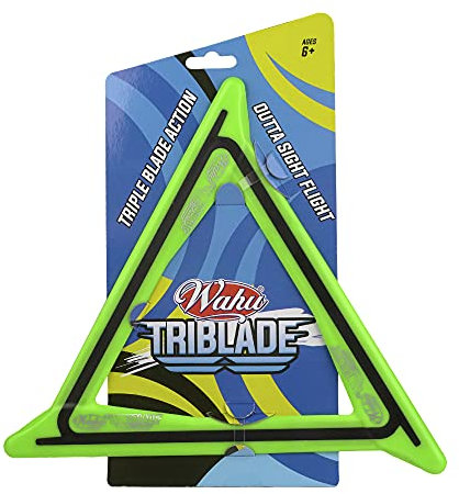 Goliath WAHU Triblade Outdoor Flying Ring mit Softgrip für Jungen und Mädchen ab 6 Jahren GL31162.012