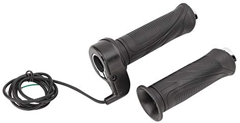 Gasgriff, Qiilu Ebike Gasgriff Griff Kabel Striae & Round 5V für Elektroroller ATV Geschwindigkeitsregelung