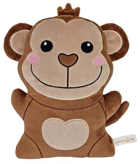 Promotion Pets Fröhlicher AFFE als Kuscheltier und Kissen, 28x24 cm, Tierformkissen