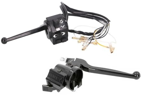 2EXTREME Armaturenset Schaltereinheit Bremshebel kompatibel für Simson S51, S53, S70, S83, SR50, SR80