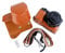Rieibi ZVE10 Case - Quality PU Leather Case for Sony ZV-E10 Mirrorless Digital Camera - Grip Protective Case with Strap for Sony ZVE10 - Brown