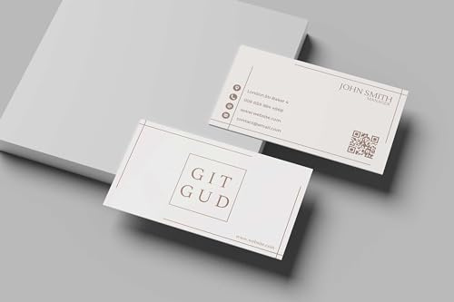 Personalisierte Visitenkarte Farben und Design zur Auswahl | 8 x 5 cm | Farbdruck vorne und hinten auf Karton 300 g (Modell 5)