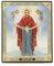 NKlaus Maria Schutz Holz Ikone 10x12cm christlich orthodox 11415