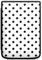 DeinDesign Coque pour liseuse Compatible avec Vivlio Touch Lux 5 Etui pour liseuse Protection pour liseuse Motif Noir Black & White