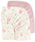 Bearmoss 2er Set Kinder Spannbettlaken,Musselin-Bettlaken 100% Baumwolle Baby-Bettlaken 60x120cm/140x70cm Reisebett Spannlaken Beistellbett Leintücher (Rosa Druck)