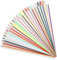 52 Stück Buch Stirnband, 30 x 1.4cm Buchbinde Stirnbänder 52 Farben Buchbindung Buchbinde Buchdekor, Buchbinde-Sets für Buchbindeanfänger Buchreparatur Buchdekoration Dekoration