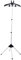 perfk Steam Iron Stand, Handheld Garment Steamer Rack, Metal Telescopic Retractable Steamer Pole Standing Ironing Machine Hanger, black