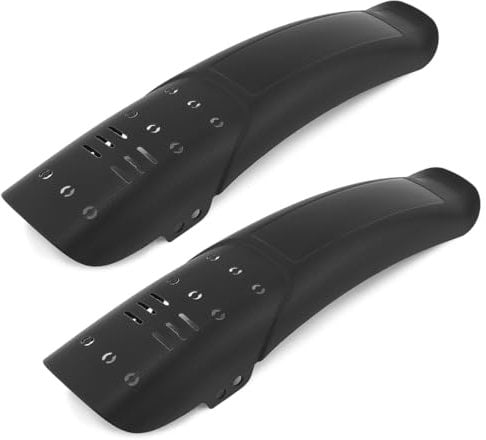 MidGard Fahrrad Schutzblech für Hinten oder Vorne E-Bike für 24-29 Zoll Fahrräder, MTB Mudguard mit 6 Kabelbinder 2 Stück