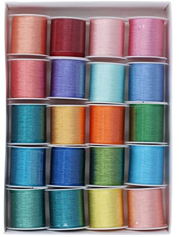 Corda per Bracciale, 20 Pezzi Corda per Braclet 328 Piedi Tagliabile 0,2 Mm 3 Parti Fai da Te Corda di Perline Collana Corda per Realizzare Braccialetti Corda in Poliestere per