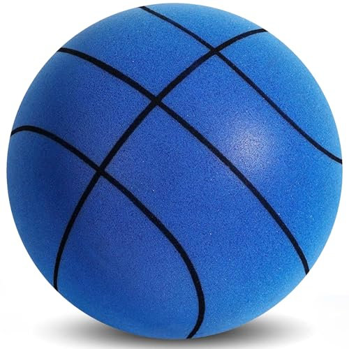 Silent Basketball,Silent Basketball Dribbling Indoor,Schaumstoffball Für Das Training im Raum,Lightweight Training Ball,Ball aus Schaumstoff mit hoher Dichte für Verschiedene Indoor-Bereiche