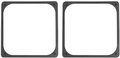 2X Shock Absorption Anti Vibration Silicone Gasket for PC Case Fan 120x120mm