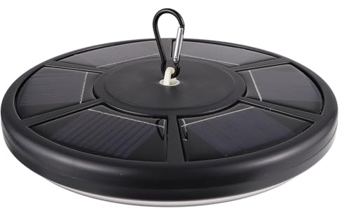 TOYANDONA Solar Fahnenmastleuchte 26 LEDs mit 6mm Lampenperlen Wetterfeste Garten und Camping Fahnenmast Lampe Solarbetrieben für Außenbereich Terrasse und Rasen