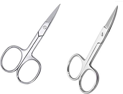 Professional Straight & Curved Nail Scissors (Straight Scissors)