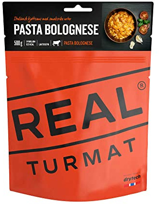 REAL FIELD MEAL 'ORIGINAL Real/DryTech Norwegian Expedition 524 KCAL/5103 Pasta with Meat Food 122g (500g Ready) Emergency Provisions