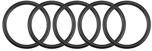 sourcing map 5 Stück O Ring Dichtungsringe 38 mm x 46 mm x 4 mm Metrische Nitrilkautschuk Dichtungsgummiring Gummi Ersatzdichtung für Sahnespender Poolpumpe Schnellkupplung Umfülladapter