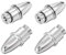 sourcing map 4stk. RC Flugzeug Spinner Propeller Adapter Saver für Welle Brushless Motor (3mm Blende und 5mm Ausgangsachse)