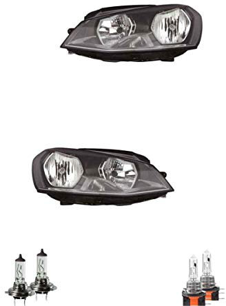 Halogen Scheinwerfer Set H7 für VII Variant inklusive OSRAM Lampen mit Elektromotor Stellmotor LWR