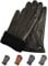 AKAROA ESTD 2019 Lederhandschuhe Herren DAN, Touchscreen Funktion, italienisches Leder, Futter aus original Neuseeland Lammfell, 5 Größen S - XL, schwarz, S - 8,5