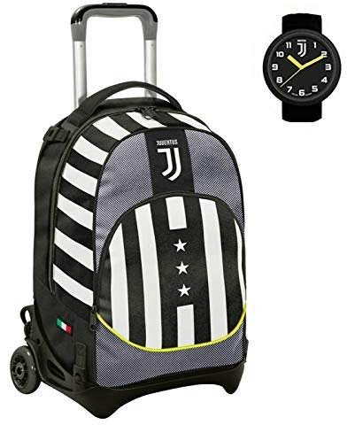 Juventus Trolley für Schule Seven Jack Winner Forever mit offizieller Uhr