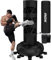 RDX 6FT 330LB Boxsack Stehend Erwachsene, Trainingshandschuhe und Überzug Set XXL Freistehender Standboxsack Boxing mit Saugfuß Freestanding Punch Bag für MMA Kickboxen Kampfsport Boxpartner Muay Thai