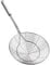 YFWOOD Strainer Skimmer Spider Ladle Stainless Steel, Kitchen Wire Net Spoon with Handle for Frying Scooping Food, Pasta, Spaghetti, Noodle (Diameter:7.9inch/20cm, Total Length: 17.7inch/45cm)
