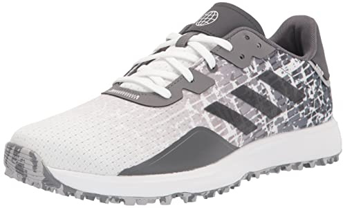 adidas Men's S2G Spikeless Golf Shoes, Footwear White/Grey Four/Grey Six, 11.5