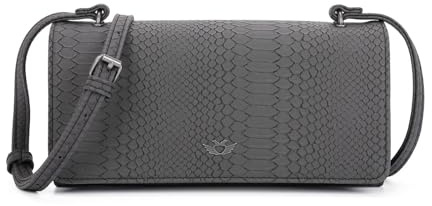 Fritzi aus Preussen Damen Flap01 Cross Ecxo 457 Black Idol Umhängetasche