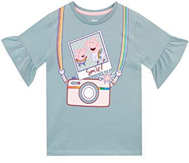 Peppa Pig Girls T-Shirt Blue 3-4 Years