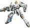 GAGINAN Weißer Tiger Krieger verwandelt Sich in Roboterspielzeug, 27 cm Grau Deformation Roboter Figuren, Demontage Spielzeug für Jungen und Mädchen ab 6 Jahren (grau-schwarz)