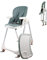 Mobiclinic®, Trona para bebé, Evolutiva, Extraplegado, Convertible en silla alta, Simba, Arnés con 5 puntos, Ruedas con frenos, Doble bandeja desmontable, Textil lavable y desmontable, Regulable