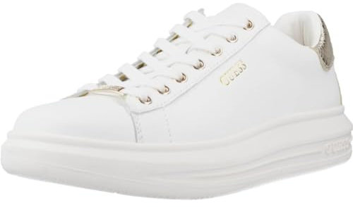 GUESS Vibo Carry Over, Sneaker Donna, Bianco, 36 EU