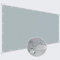 ZQXFZ Waterproof Sonnensegel 85x250cm Balkon Sonnenschutz Balcony Privacy Screen Balkon Sichtschutz -Hellgrau.