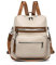 EAJORN Rucksack für Damen, modisch, PU-Leder, Schultasche, Reisen, großer Tagesrucksack