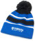 Yamaha Racing Mütze Haube Beanie Paddock Blue Pommel für Kinder MY24