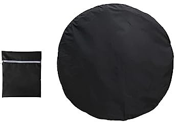 Pleayietoopiatiey Cubierta de ventilador industrial grande para ventiladores de montaje en pared de taller de fábrica de 24 a 30 pulgadas, color negro