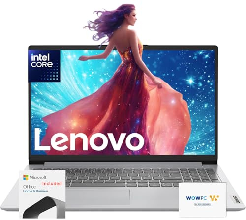 Lenovo Premium Series 15 Laptop | Latest Model | 20GB RAM | 1.6TB Storage (1.1TB SSD+512GB External Storage)| 1 Year Office 365 w/ 1TB Cloud Storage | Intel Core | 15.6 | Win 11 |w/WOWPC Bundle