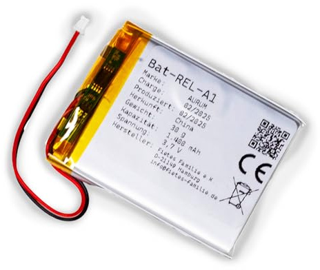 Ersatz-Akkus für reer BabyCam Babyphone (BabyCam L (80430) - 1400 mAh