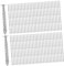 SOIMISS Secure Carpet Fasteners 100pcs M8x70 Carpet Trim Nails Expansion Head Anti-Slip