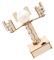 IMIKEYA 1Set Geosynchronous Satellite Model Kit for Educational Engineering for Science Experiments Birthday Present Safe Materials Enhances Skills