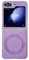 CaseGame Custodia magnetica compatibile con Samsung Galaxy Z Flip 4, in pelle vintage, ultra sottile, ricarica wireless, antiurto, custodia protettiva per Galaxy Z Flip 4, per donne e uomini, viola