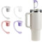 Nearockle 4 pezzi copertura cannuccia compatibile con Stanley Tumbler 20/30/40 oz Yeti Simple Modern Owala, compatibile con cannuccia da 8 a 12 mm (multicolore)
