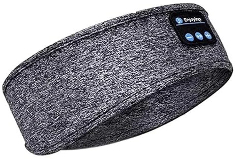 Cuffie Bluetooth 5.2 per Dormire, Cuffie Antirumore Stereo HD, Autonomia 26 Ore, per Relax, Sport, Corsa, Yoga, Viaggi e Insonnia, Fascia Regolabile e Lavabile