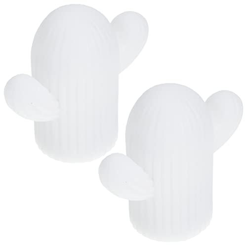 SEWACC Lampada Forma Cactus 2 Pezzi Luce Decorativa Lampada Artigianale Per Camera Da Letto Luce D'atmosfera Per Decorazione Domestica