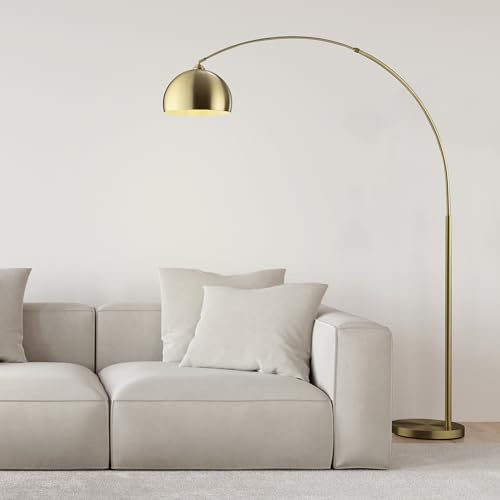 Lightbox Bogen-Stehleuchte, geeignet für E27 Leuchtmittel - , max. 20 W - | Bogen-Stehleuchte, geeignet für E27 Leuchtmittel, max. 20 W, Höhe 199 cm,