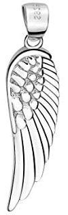 Sofia Milani - Damen Ketten Anhänger 925 Silber - Flügel Feder - 60019
