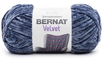 Bernat 16103232007 Samt, Polyester, indigo, 300g