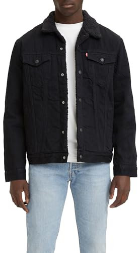 Levi's Men's Type 3 Sherpa Trucker Denim Jacket, Berk, XS