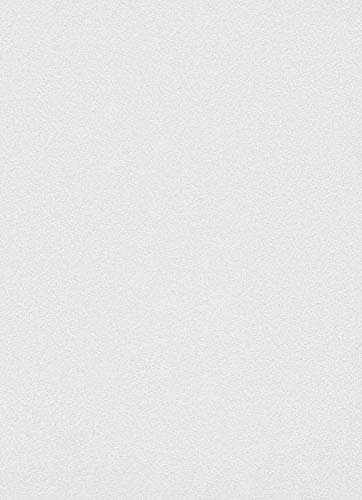 Erismann 10079-01 Papier peint intissé uni Blanc brillant