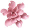 CLISPEED 3D Blumen Wanddeko Wandschmuck Keramik Wandskulptur Wandkunst Wandbild für Zuhause Wohnzimmer Schlafzimmer Hochzeit Geburtstag Party Wandhänger Dekoration (Rosa)